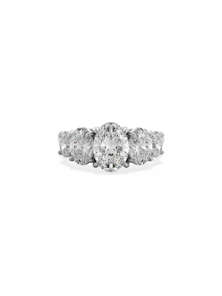 Oval Signature Five-Stone Ring