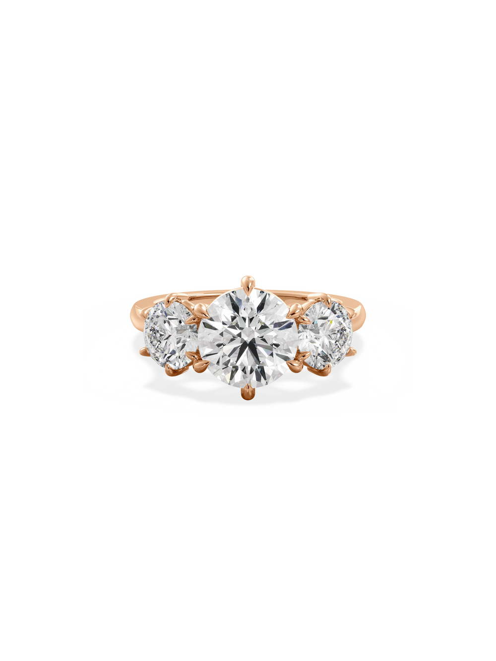 Round Trilogy Ring