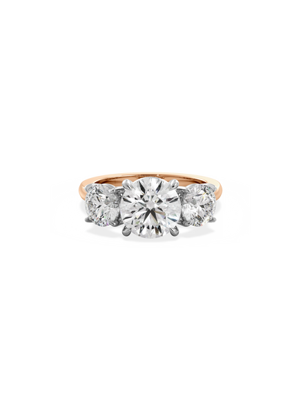 Round Trilogy Ring