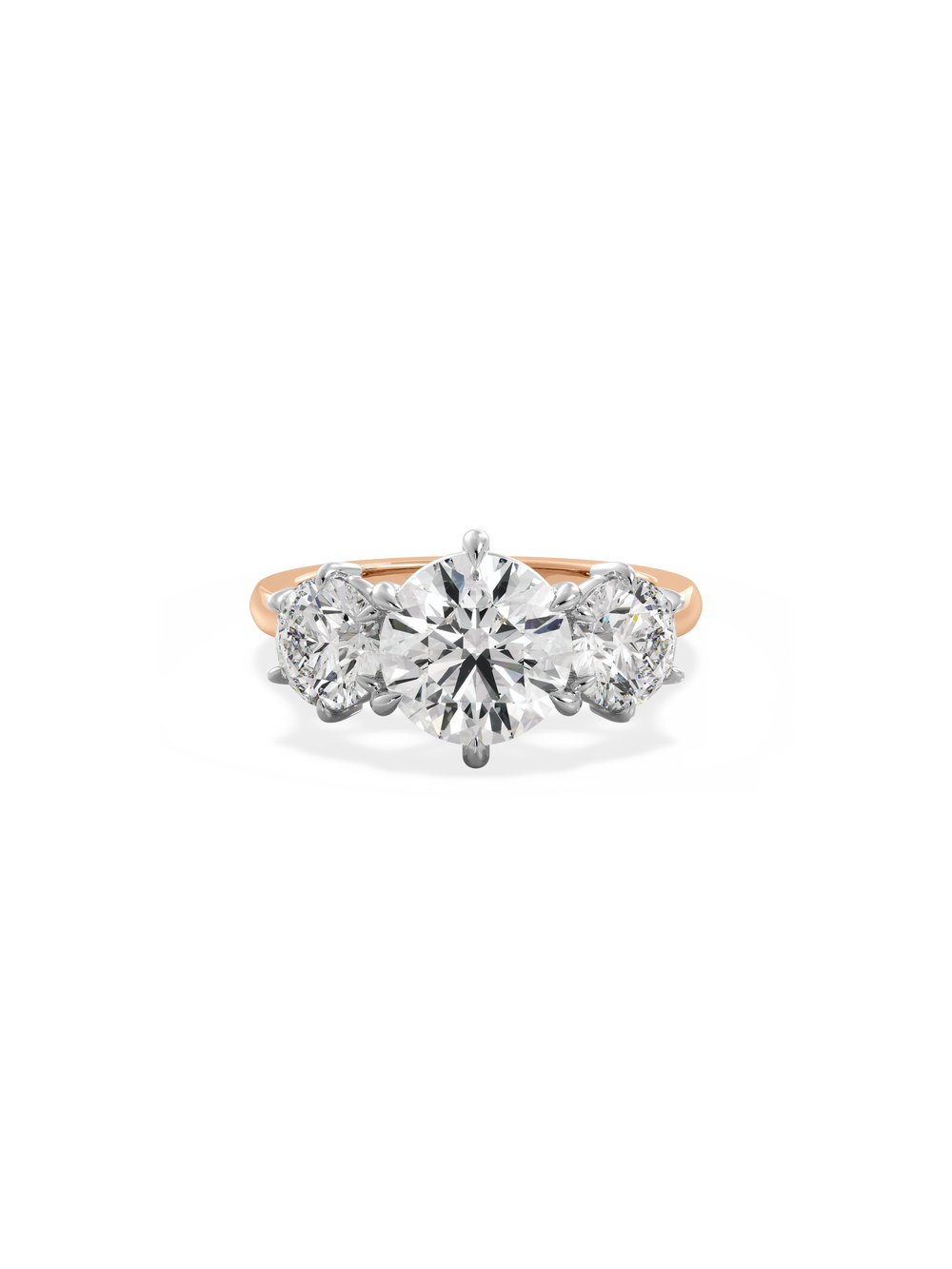 Round Trilogy Ring