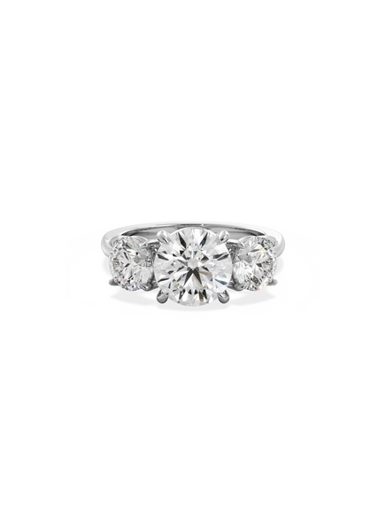 Round Trilogy Ring