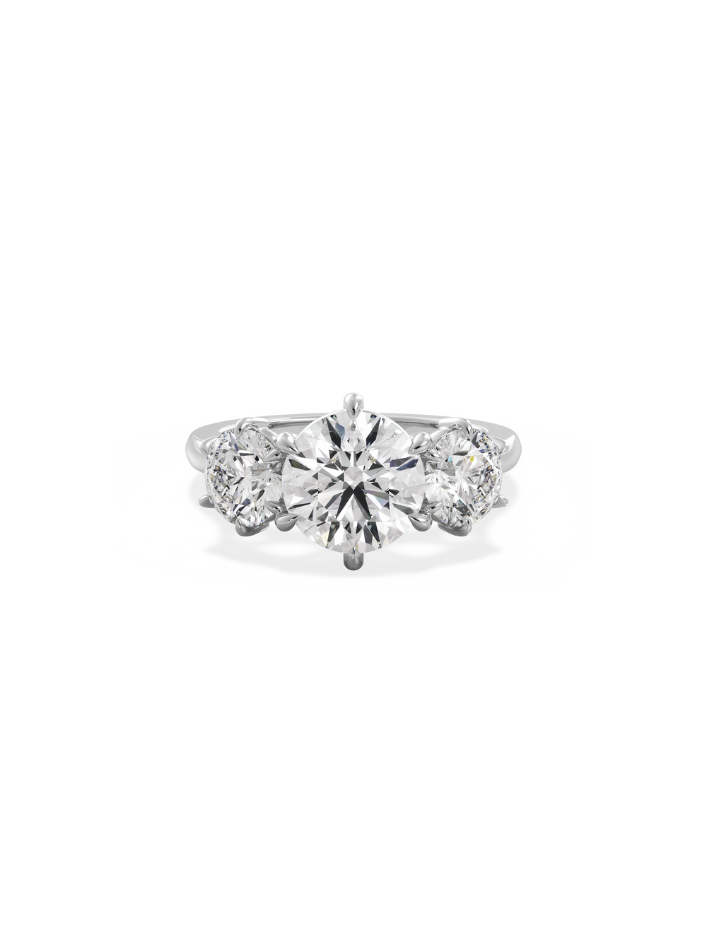 Round Trilogy Ring