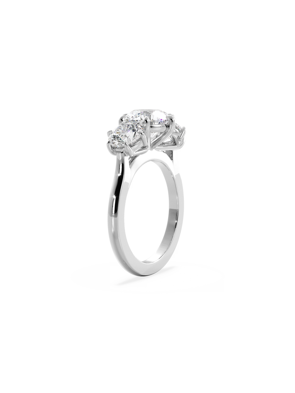 Round Trilogy Ring