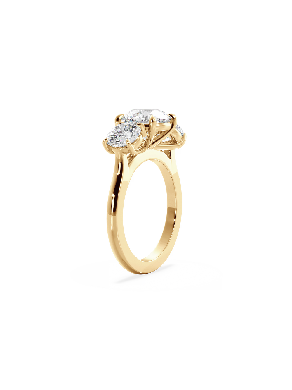 Round Trilogy Ring - View 