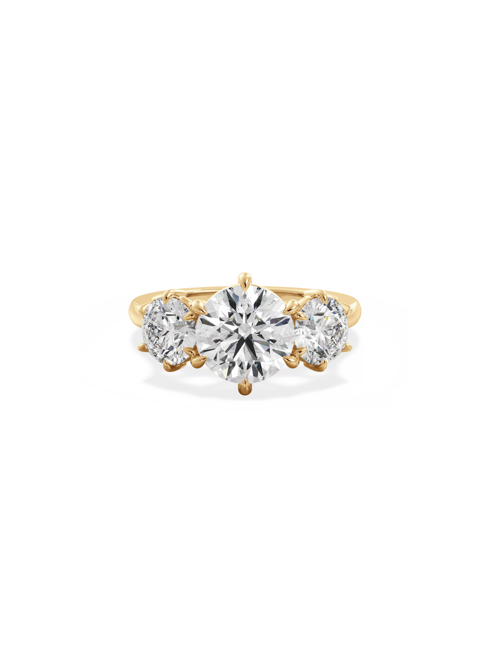 Round Trilogy Ring