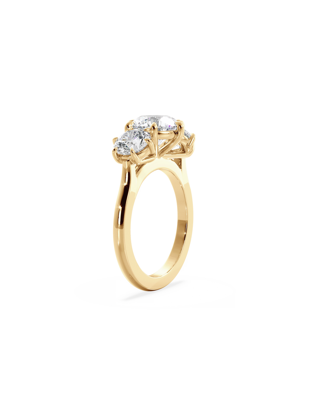 Round Trilogy Ring