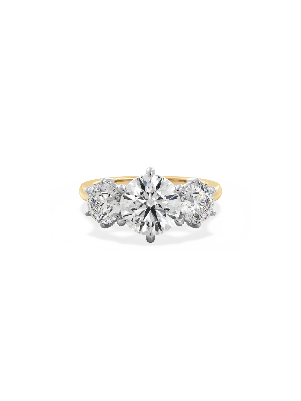 Round Trilogy Ring
