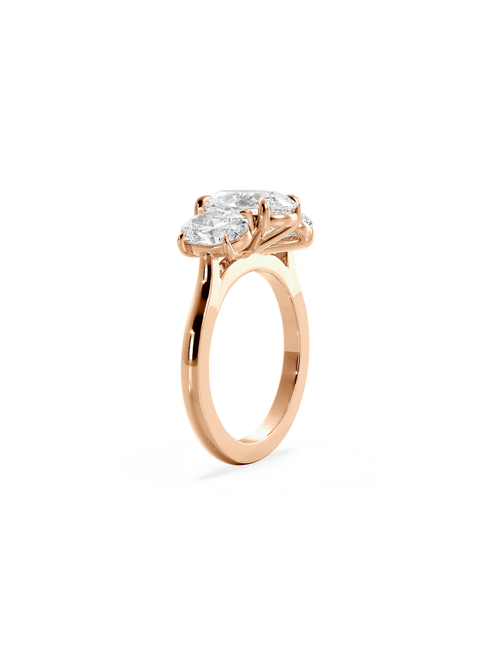 Oval Trilogy Ring - View 