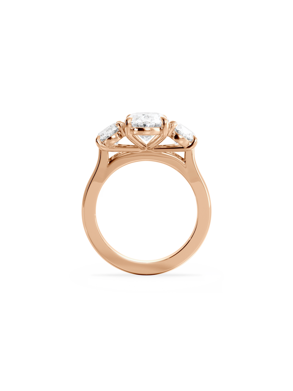 Oval Trilogy Ring - View 