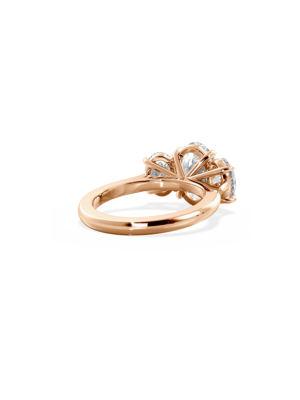 Oval Trilogy Ring - View 