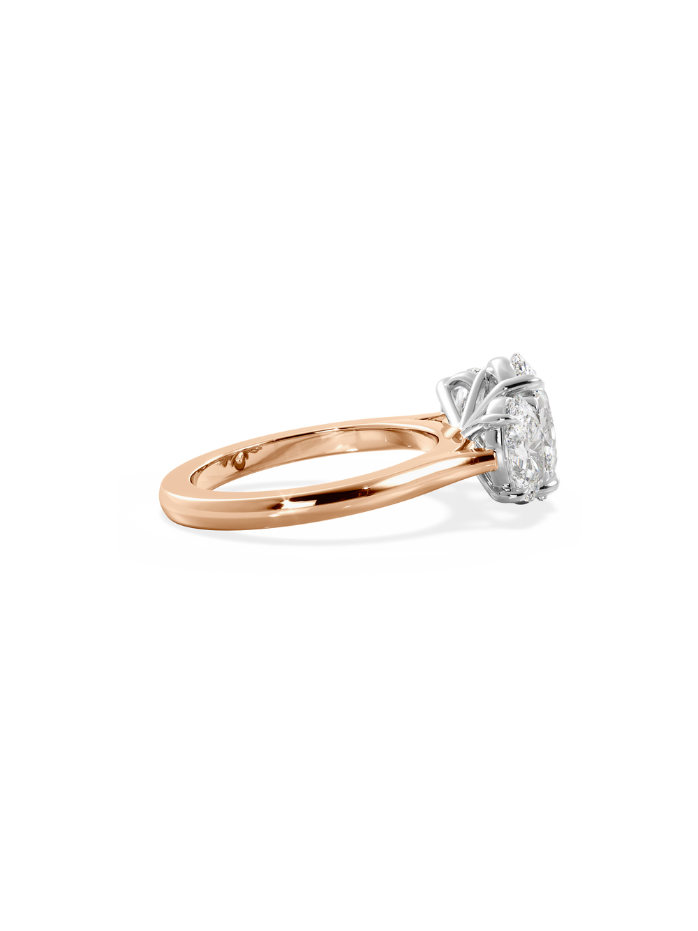 Oval Trilogy Ring - View 