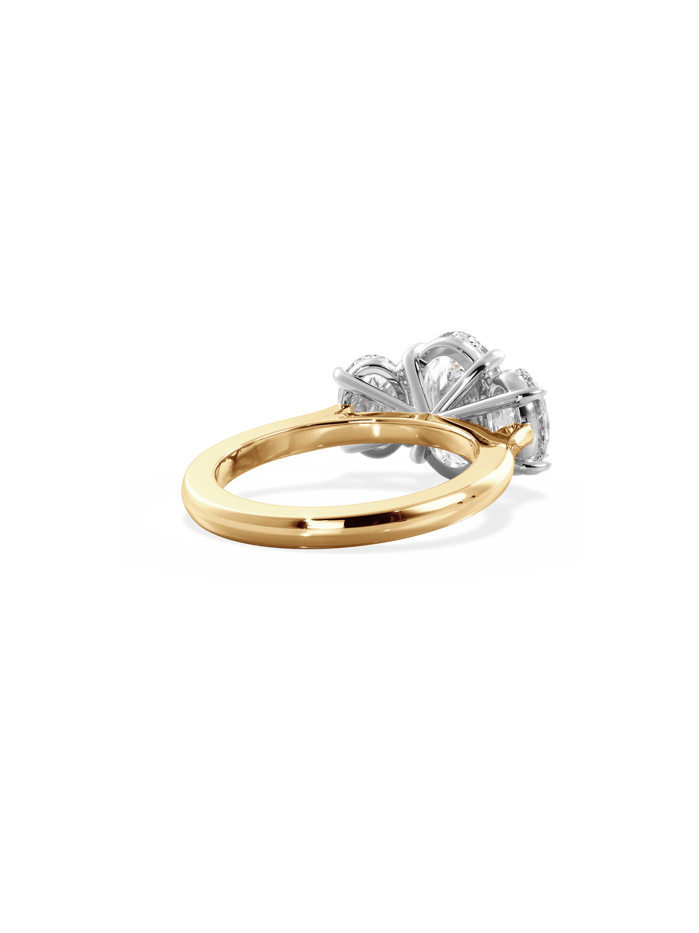 Oval Trilogy Ring - View 