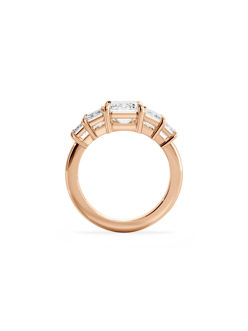 Emerald Signature Five-Stone Ring - View 