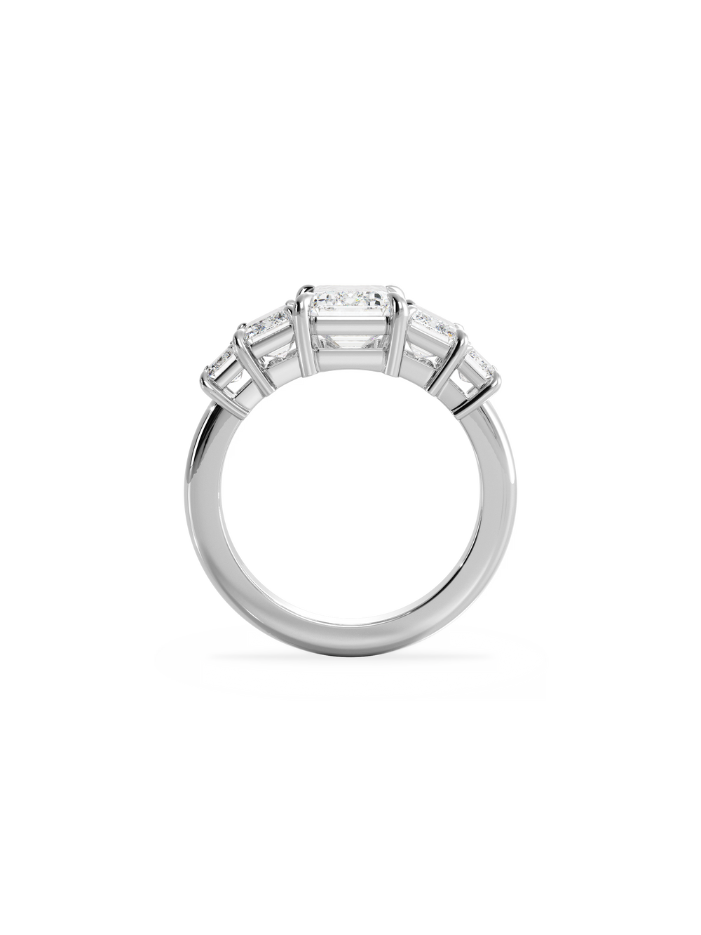Emerald Signature Five-Stone Ring - View 