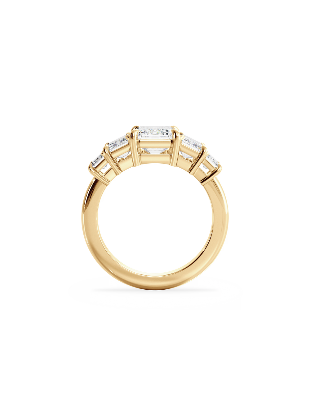 Emerald Signature Five-Stone Ring - View 