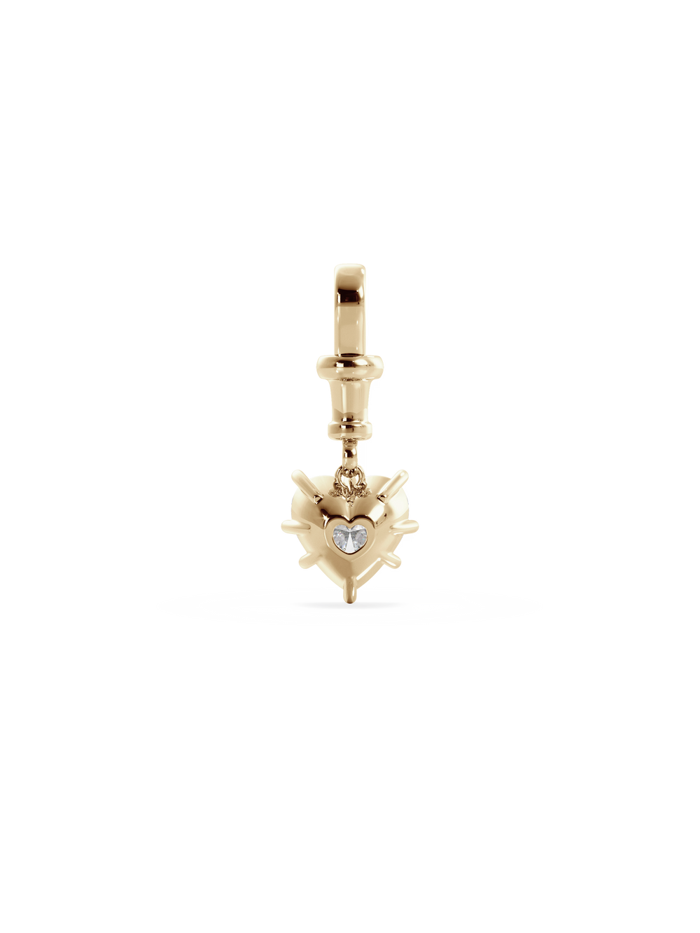 Heart Diamond Bespoke Pendant - View 