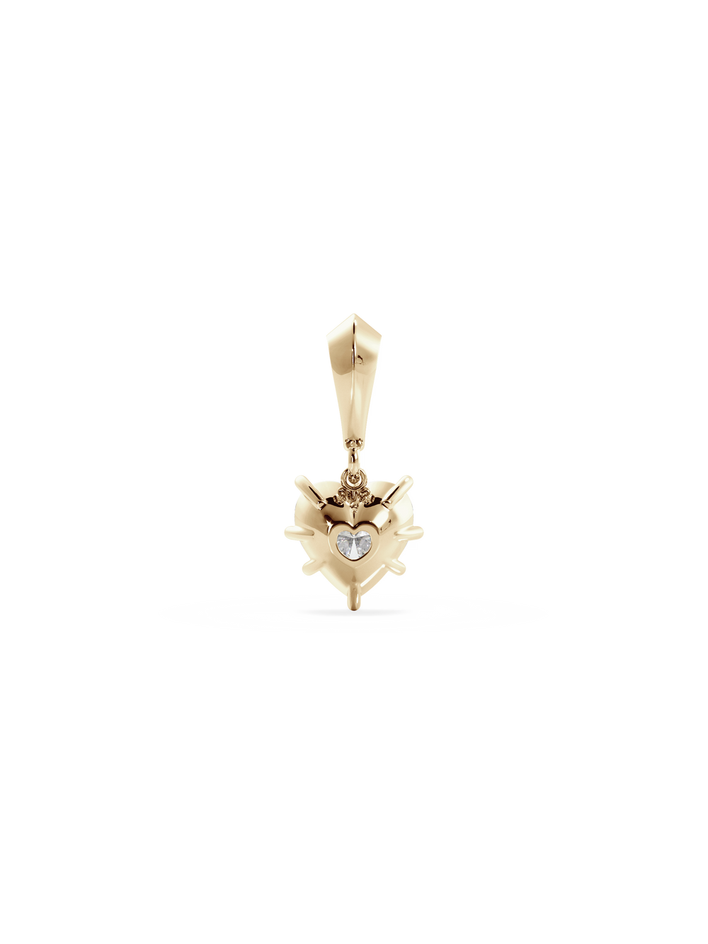 Heart Diamond Bespoke Pendant - View 