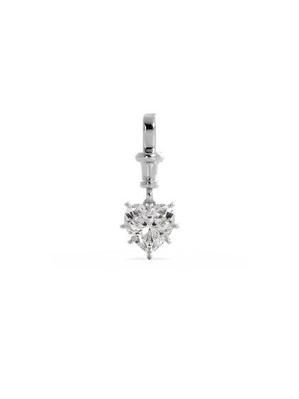 3.00ct Heart Diamond Bespoke Pendant