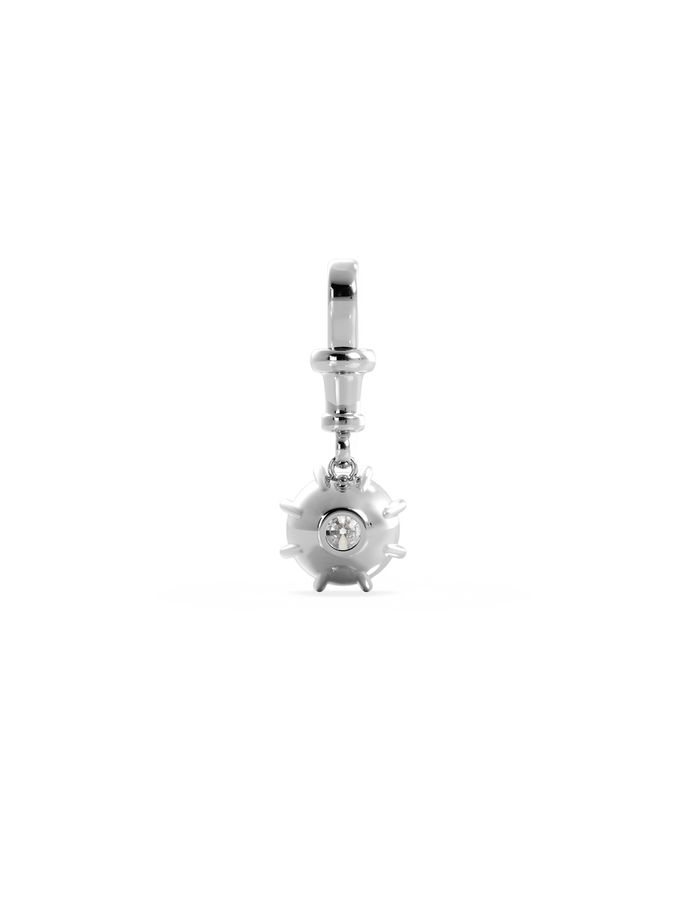 Round Diamond Bespoke Pendant - View 