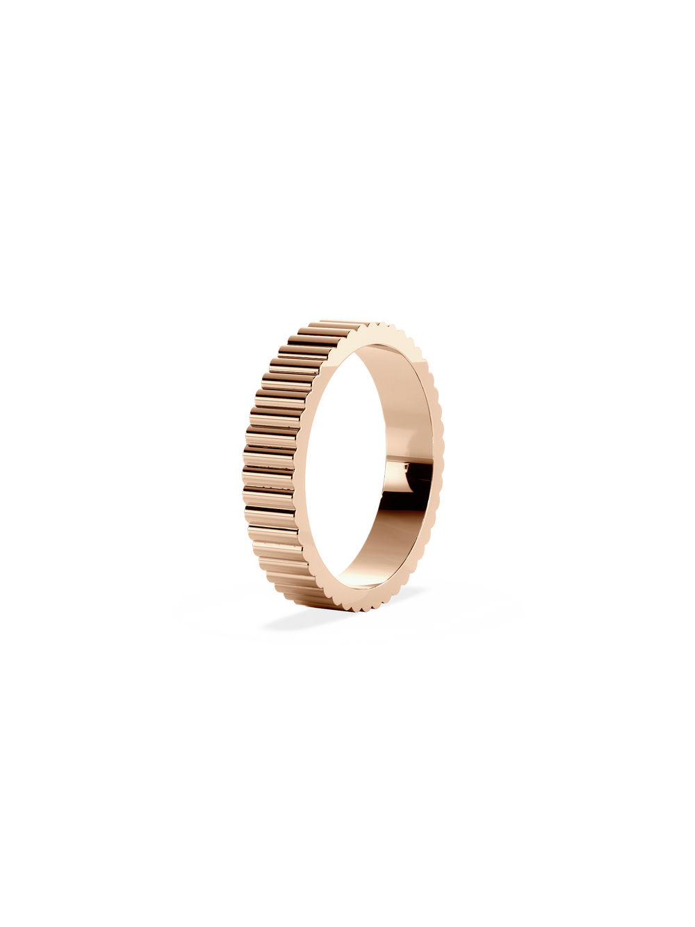 Fluted Cuff Ring - View 