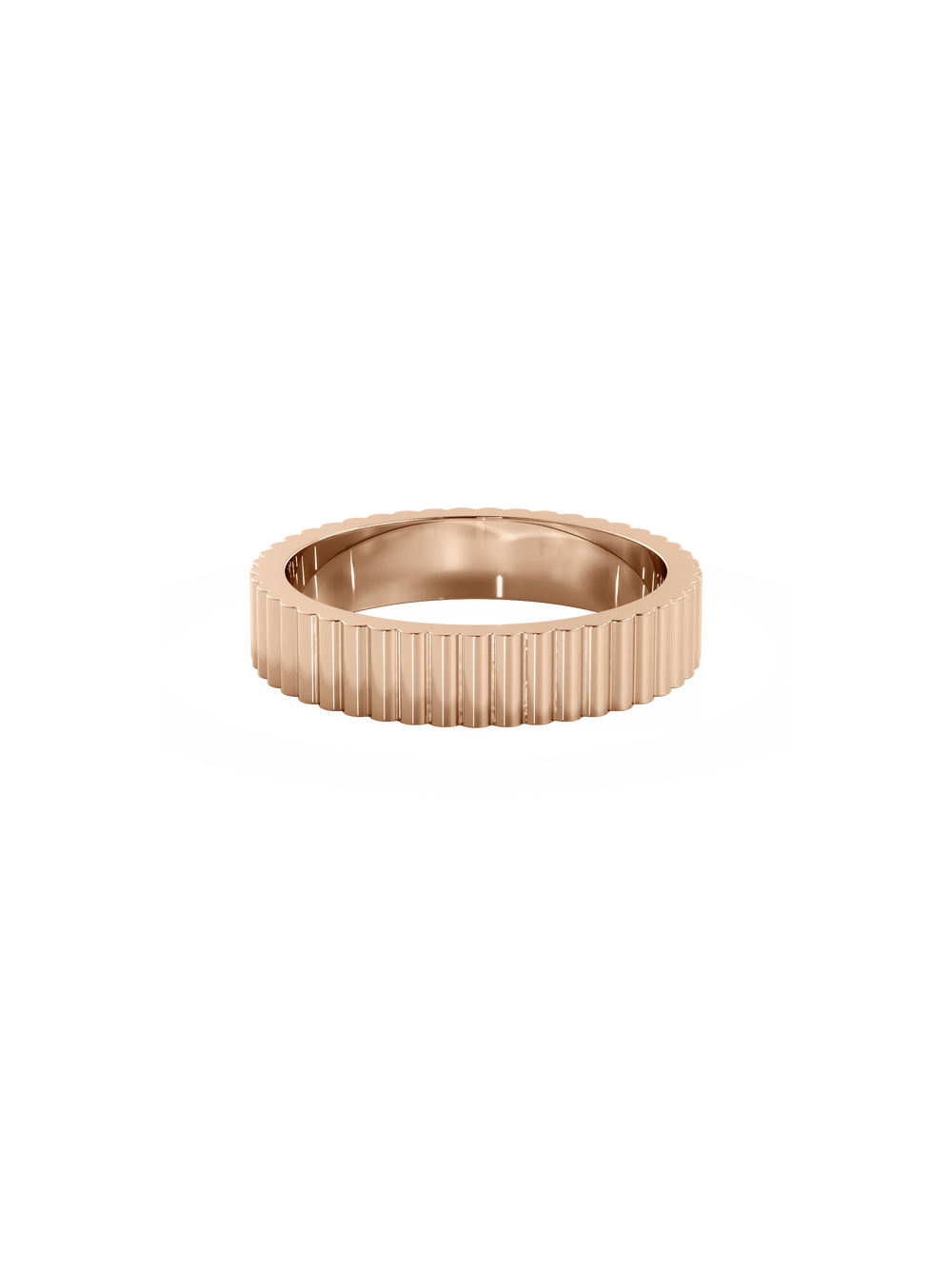 Fluted Cuff Ring - View 
