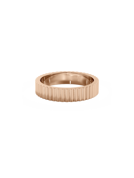 Fluted Cuff Ring