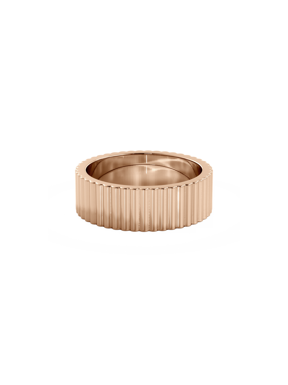 Fluted Cuff Ring - View 