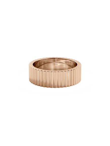 Fluted Cuff Ring