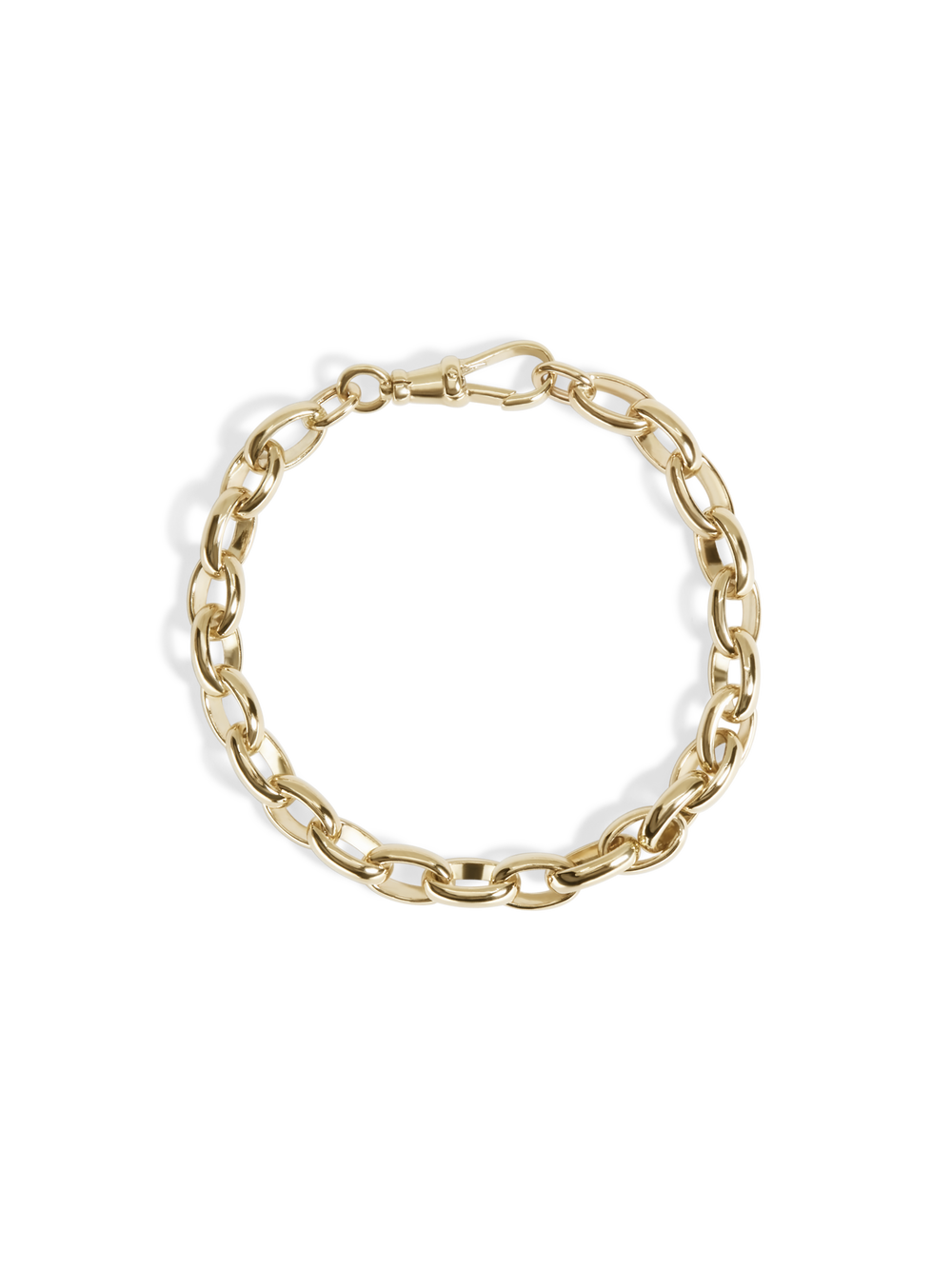 Bold Oval Belcher Bracelet - View 