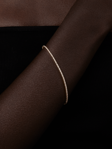0.01ct Classic Tennis Bracelet