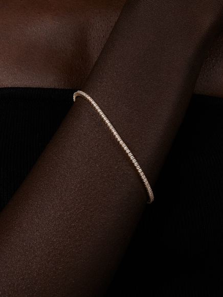 0.02ct Classic Tennis Bracelet