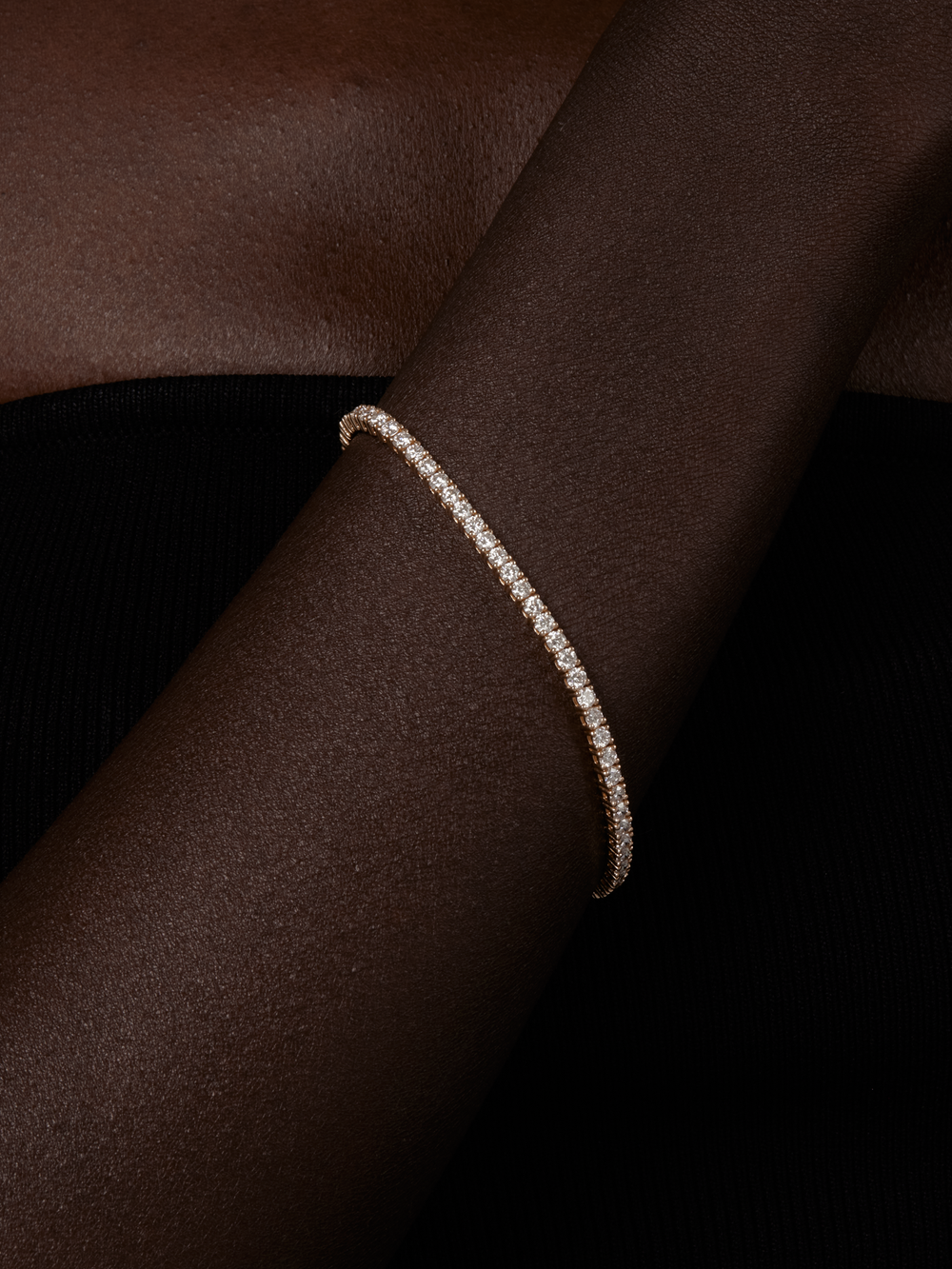 0.07ct Classic Tennis Bracelet - View 