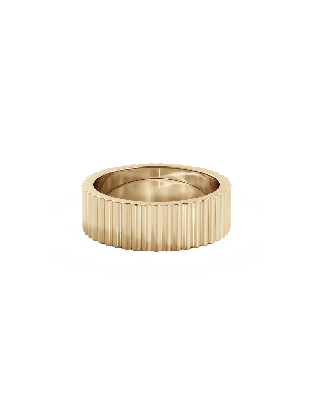 Fluted Cuff Ring - View 