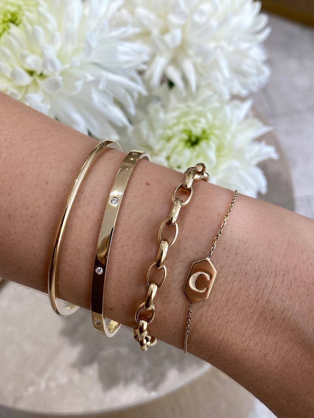 Initial Bracelet - View 