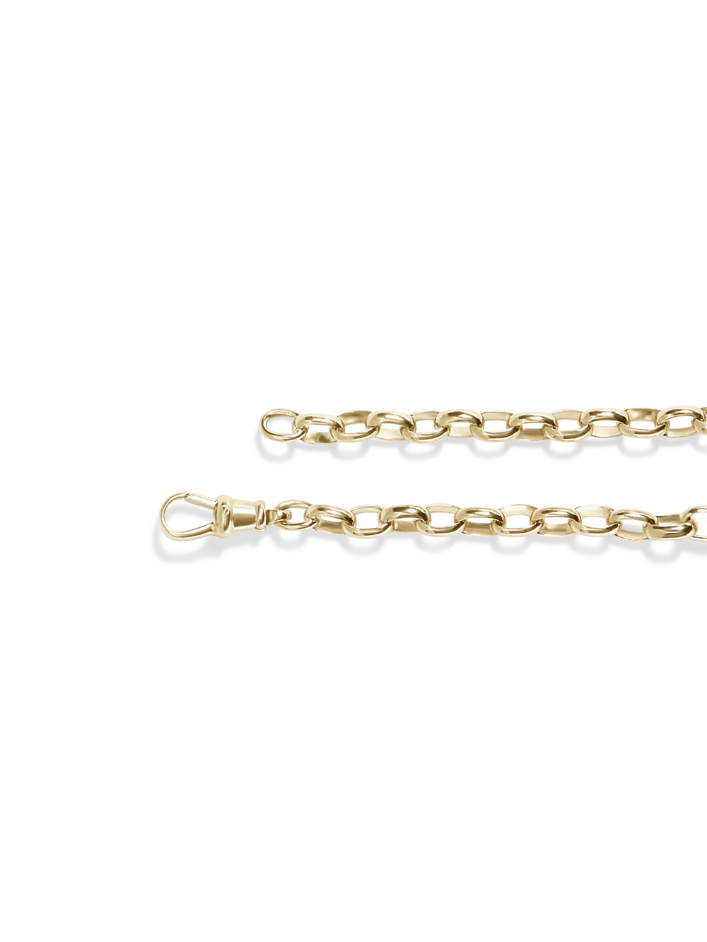 Oval Belcher Bracelet - View 