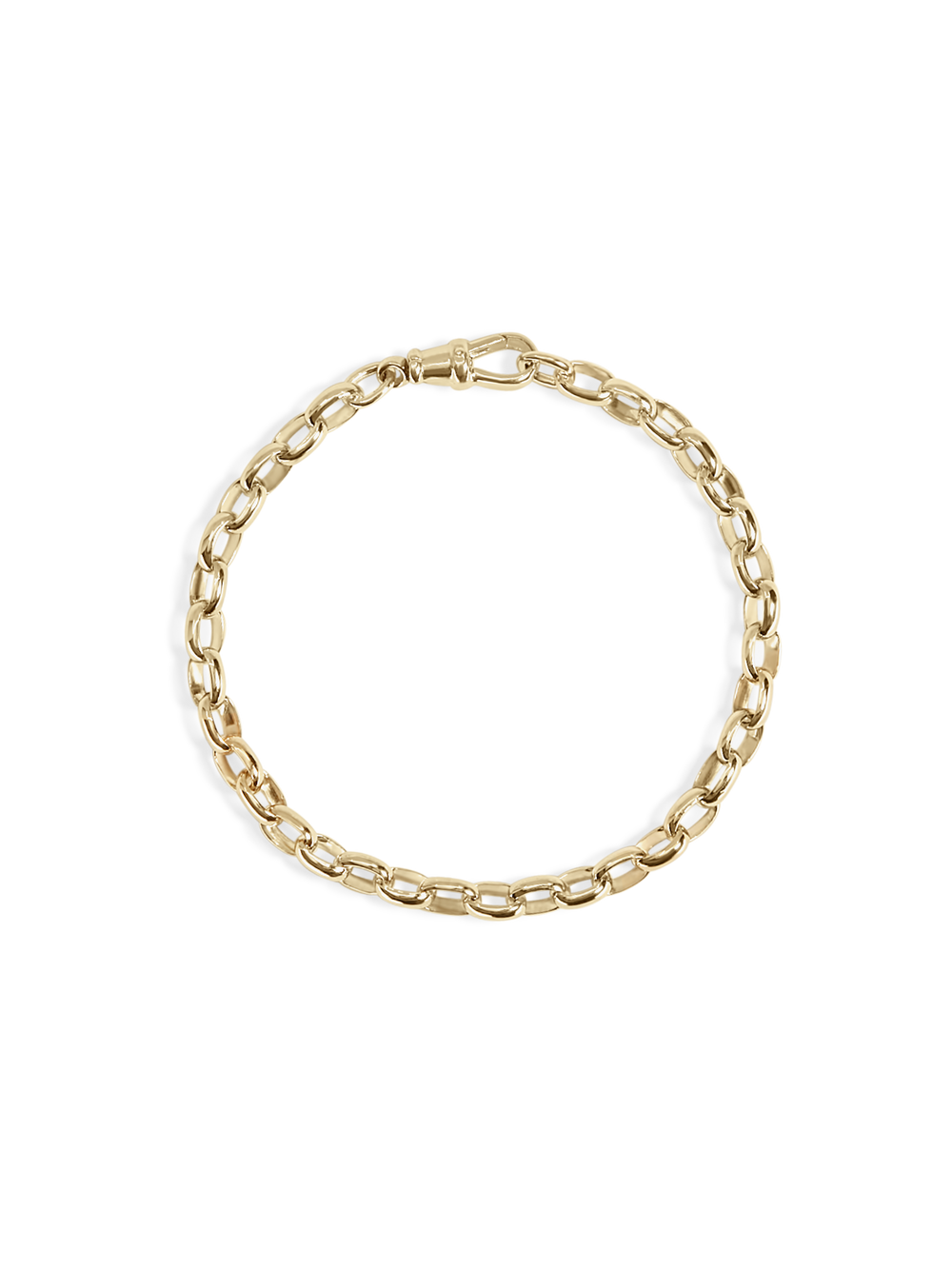 Oval Belcher Bracelet - View 