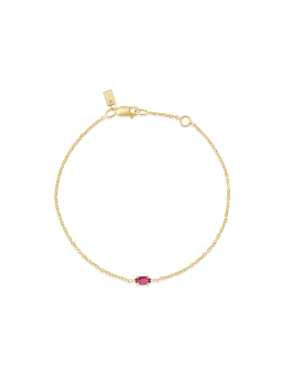 Birthstone Marquise Bracelet - View 