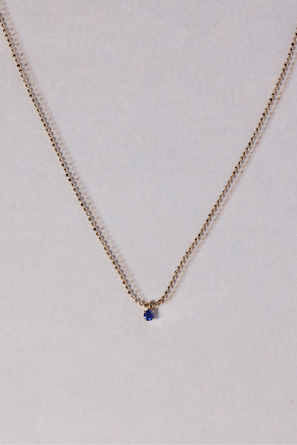 Aster Birthstone Necklace - View 