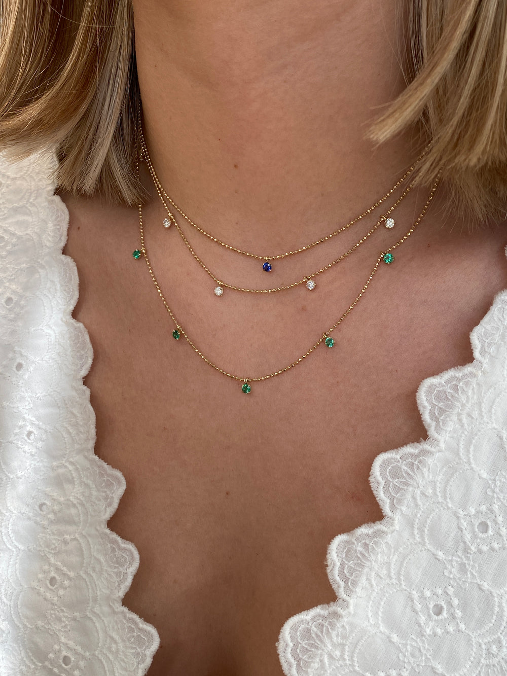 Aster Birthstone Necklace - View 