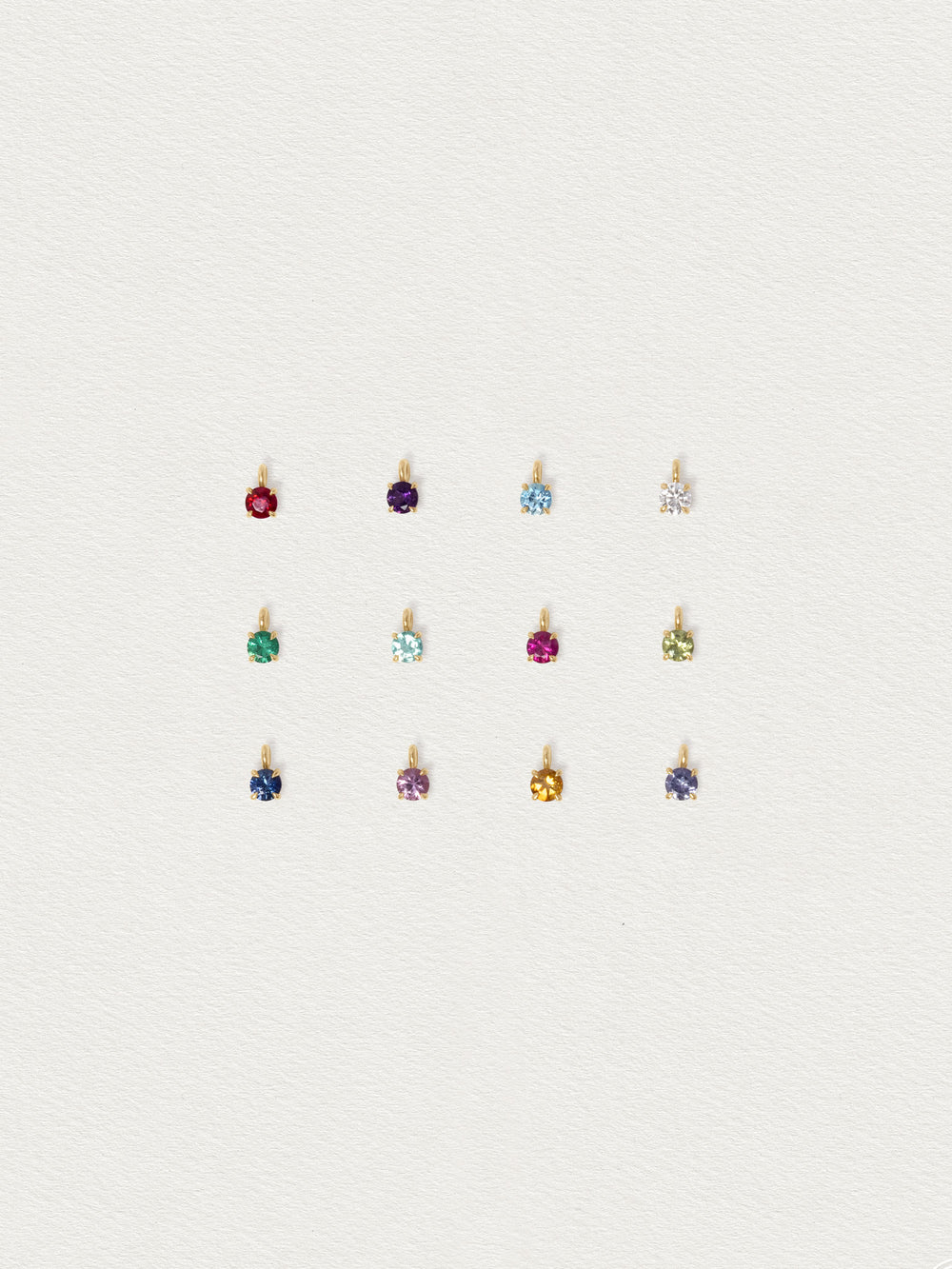 Aster Birthstone Necklace - View 