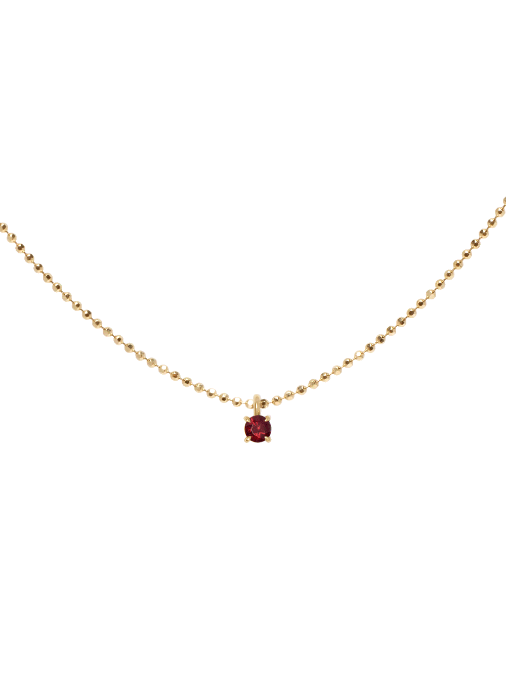 Aster Birthstone Necklace - View 