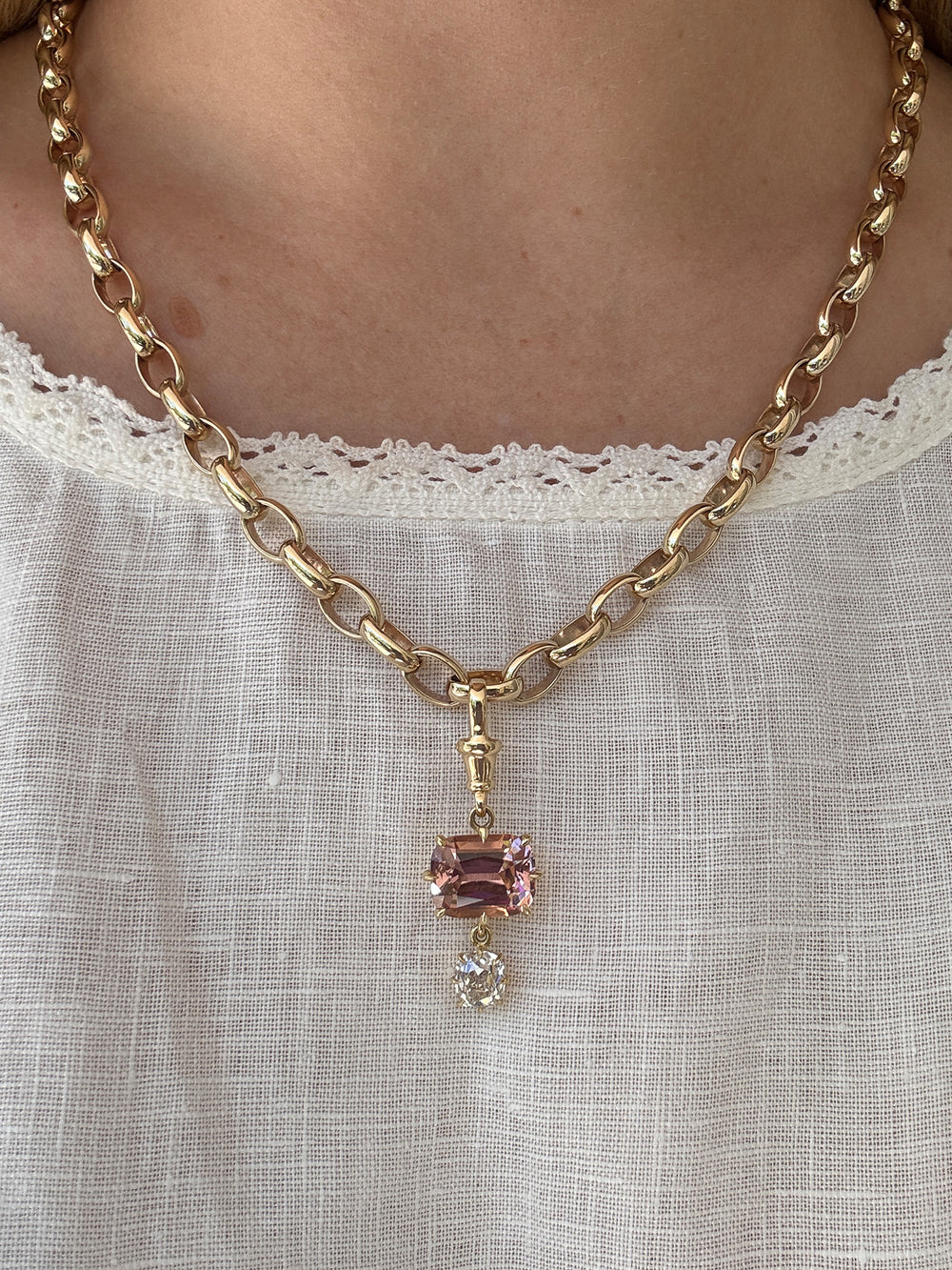 Bold Oval Belcher Chain - View 