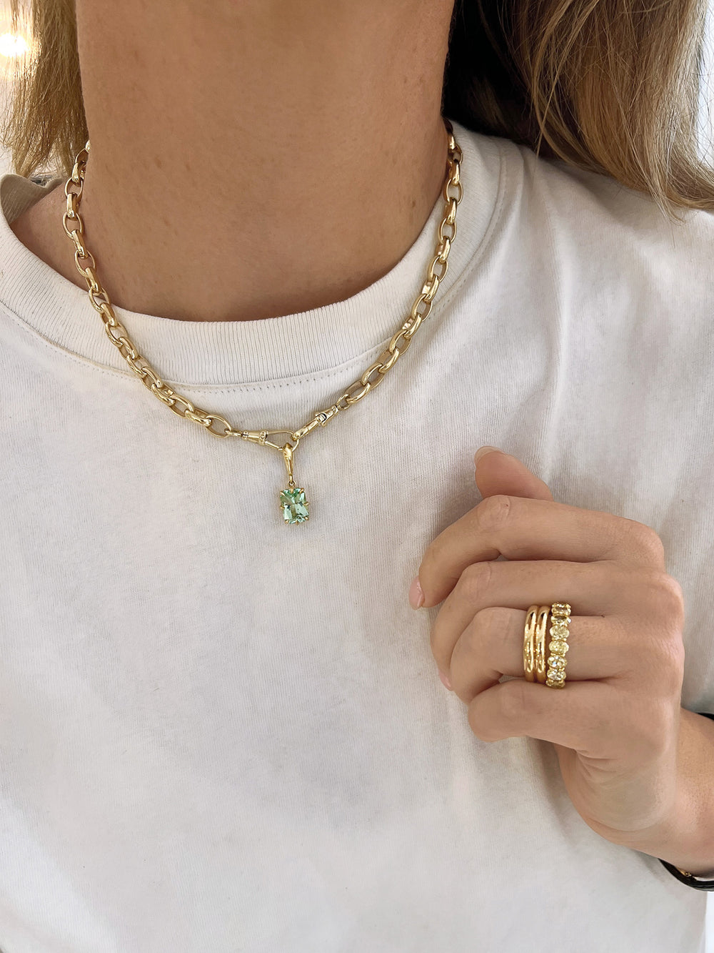 Bold Oval Belcher Chain - View 