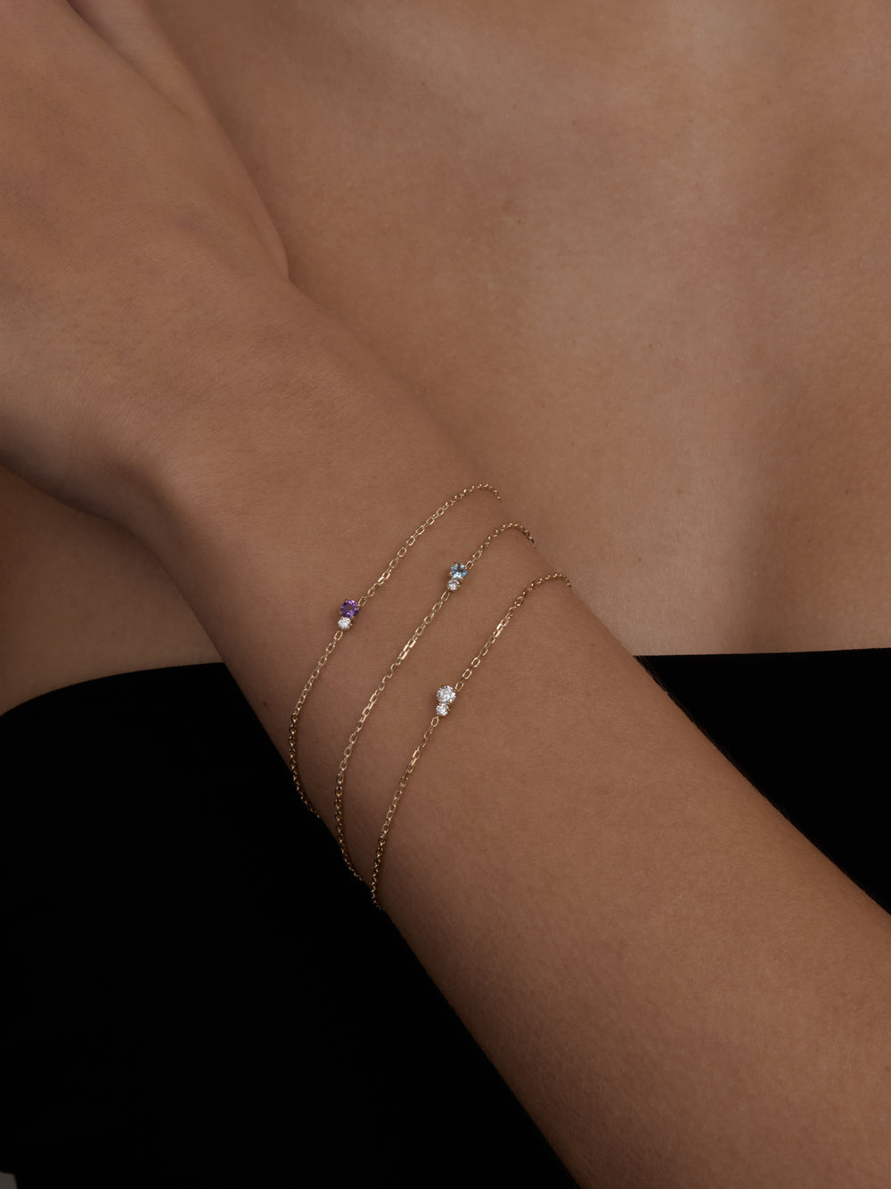 Duo Gem Bracelet - View 