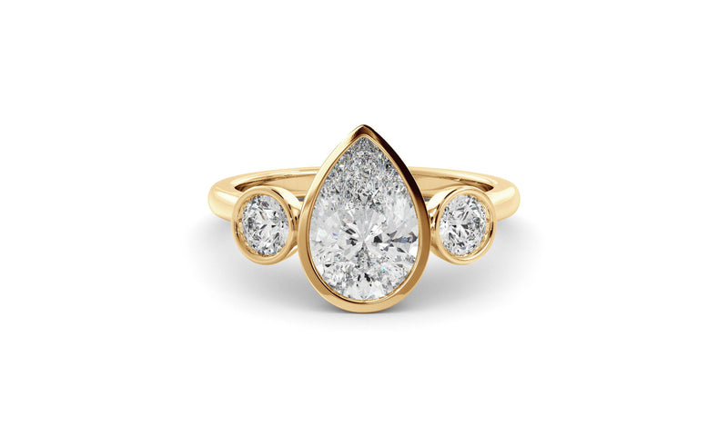 Pear Bezel Cosmic Trio