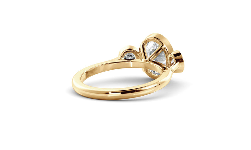 Oval Bezel Cosmic Trio