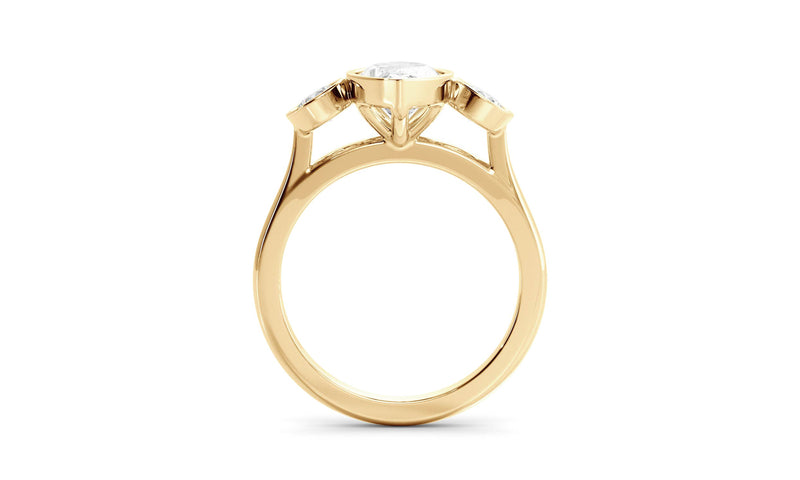 Marquise Bezel Cosmic Trio