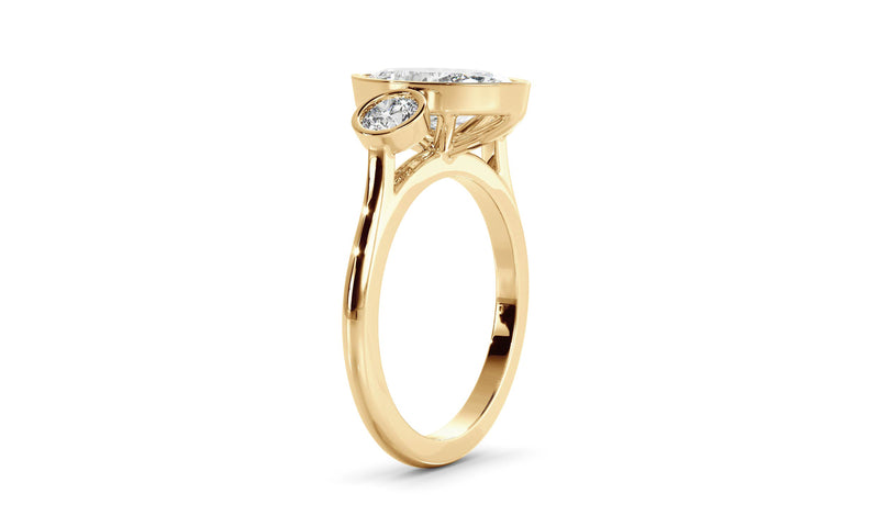 Marquise Bezel Cosmic Trio