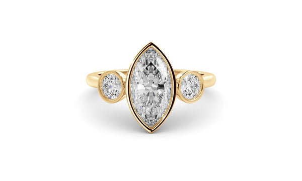Marquise Bezel Cosmic Trio