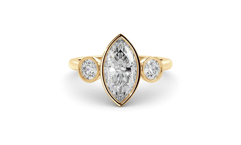 Marquise Bezel Cosmic Trio